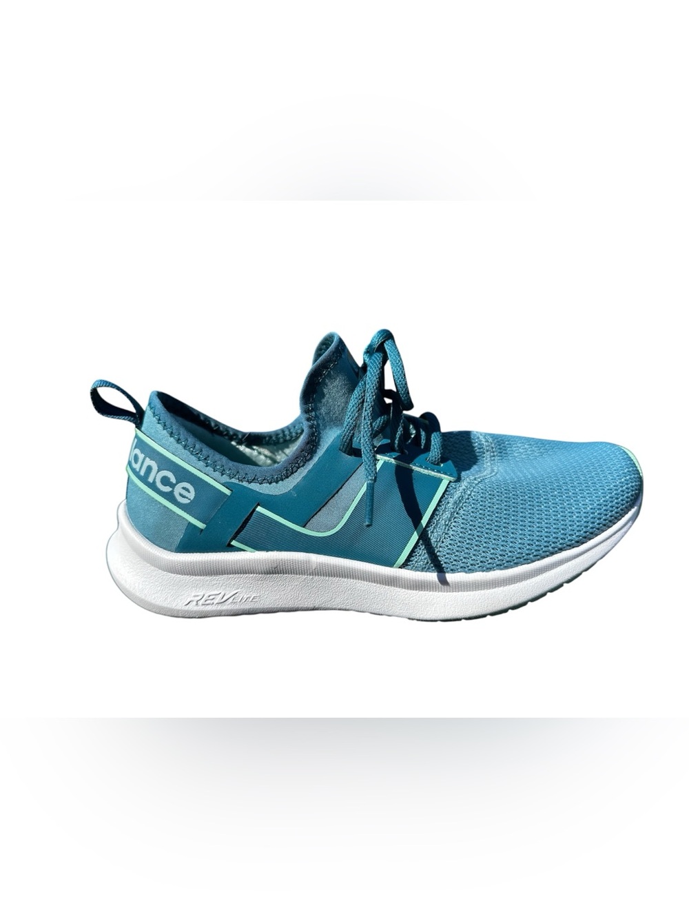New Balance Nergize Sport V1 Teal and Light Blue Running Shoes size 8 women’s - Picture 5 of 7